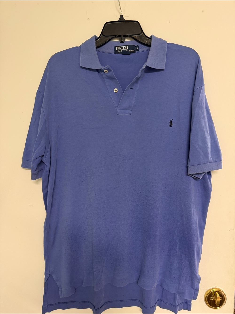Polo by Ralph Lauren Lavender-Blue Short Sleeve Polo Shirt